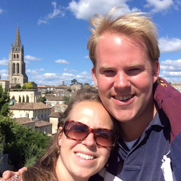 Your hosts: Lotte & Wouter and their dog Noor